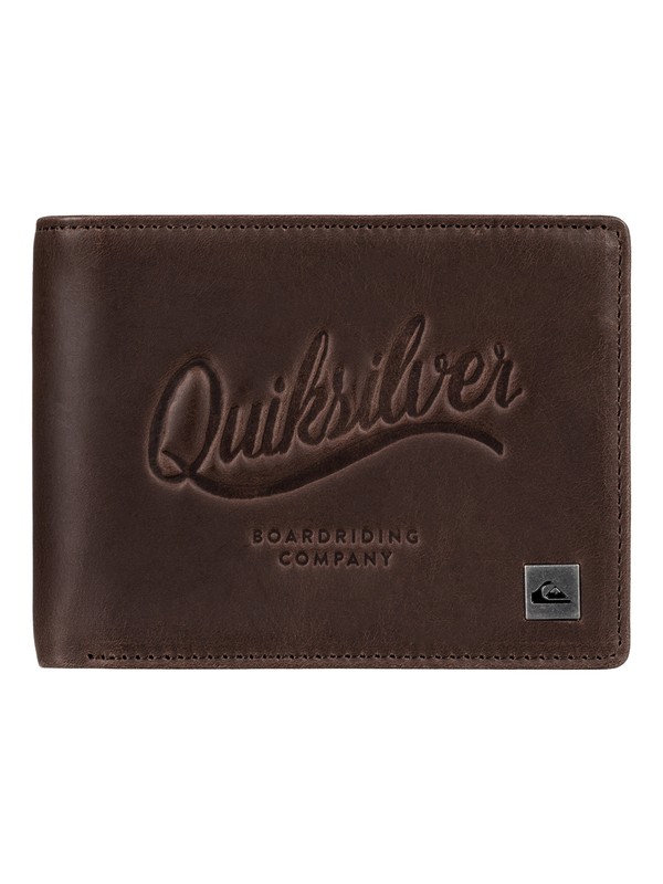 quiksilver, Mack - Portefeuille en cuir pour Homme, CHOCOLATE (ctk0) 0 Mack - Portefeuille en cuir pour Homme EQYAA03522 Quiksilver