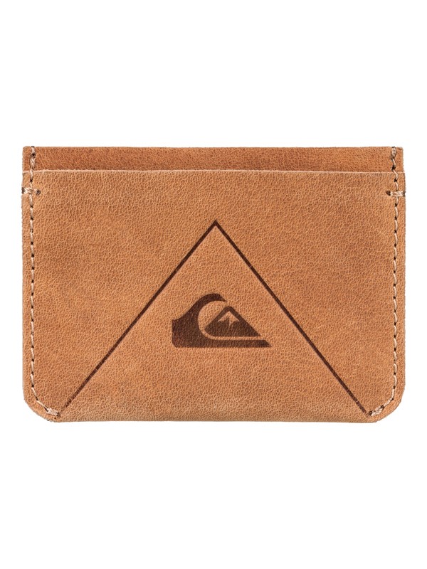 quiksilver, Quiksilver - Tarjetero de piel para Hombre, BONE BROWN (cmt0) 0 Quiksilver - Tarjetero de piel para Hombre EQYAA03526 Quiksilver