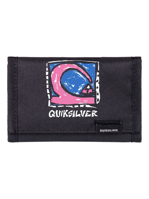 quiksilver, The Everydaily - Tri-Fold Wallet for Men, RIVIERA (blc0) 0 The Everydaily - Tri-Fold Wallet for Men Blue EQYAA03530 Quiksilver