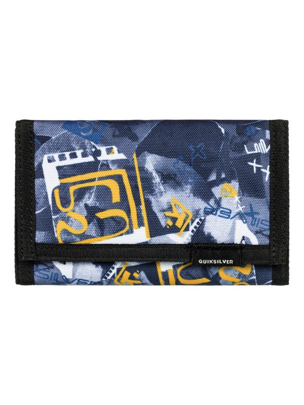 quiksilver, The Everydaily - Cartera de pliegue triple para Hombre, NAVY BLAZER (byj0) 0 The Everydaily - Cartera de pliegue triple para Hombre Azul EQYAA03530 Quiksilver