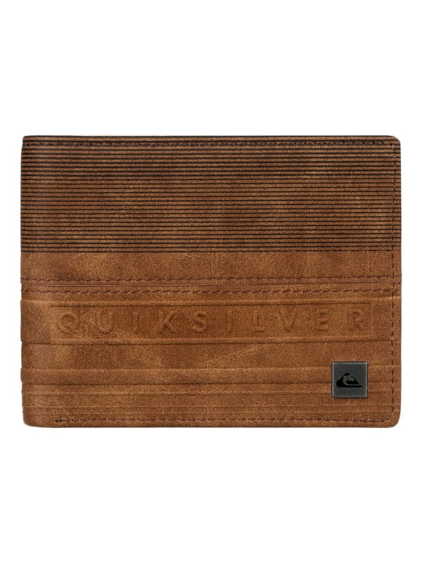 quiksilver, Everyday Stripe Wallet, BONE BROWN (cmt0) 0 Everyday Stripe Wallet EQYAA03532 Quiksilver