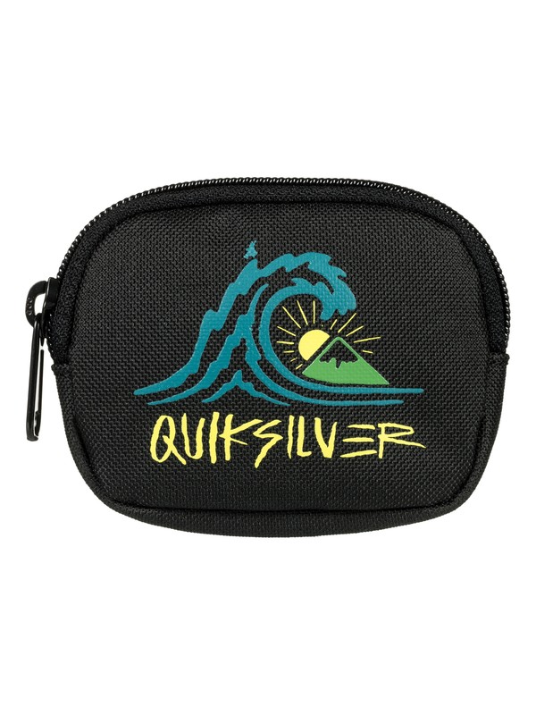 quiksilver, Monedero - Porte-monnaie zippé, BLACK (kvj2) 0 Monedero - Porte-monnaie zippé Noir EQYAA03533 Quiksilver