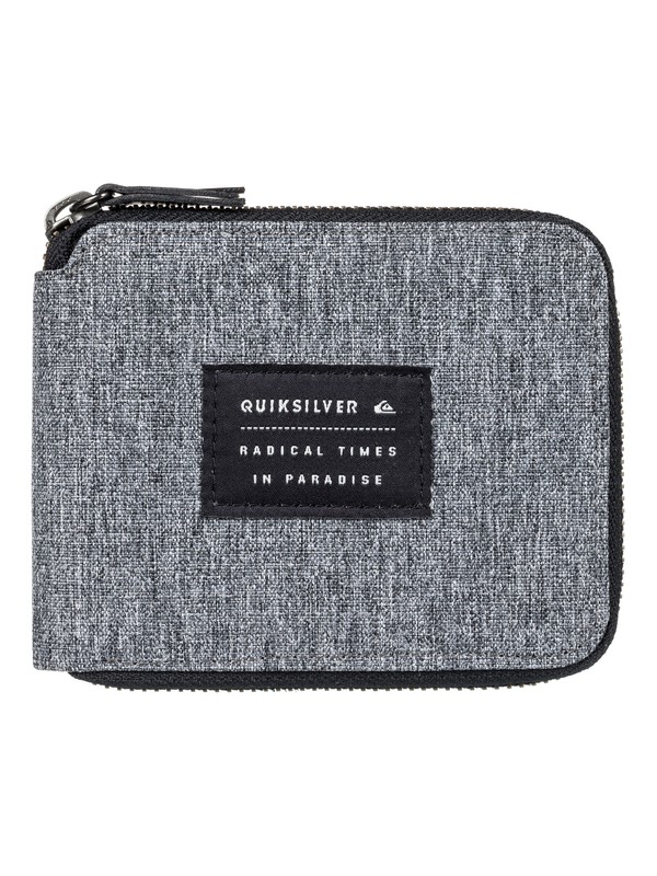 quiksilver, Everyday Full Wallet, LIGHT GREY HEATHER (sgrh) 0 Everyday Full Wallet EQYAA03555 Quiksilver
