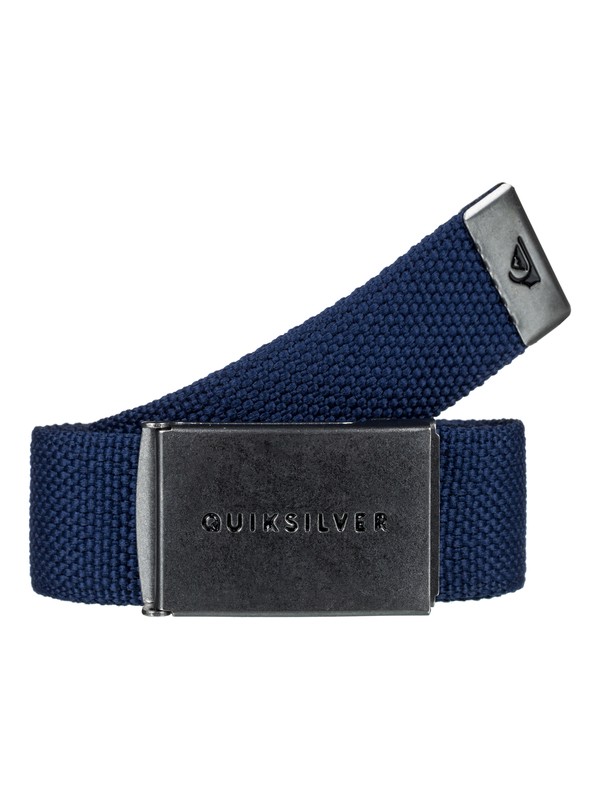 quiksilver, Principle - Ceinture sangle pour Homme, MEDIEVAL BLUE (bte0) 0 Principle - Ceinture sangle pour Homme EQYAA03559 Quiksilver