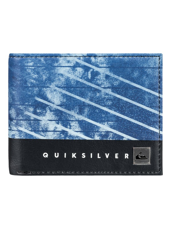 quiksilver, Hombres Cartera Doble Pliegue Freshness, SILVER LAKE BLUE (bjq0) 0 Hombres Cartera Doble Pliegue Freshness Azul EQYAA03561 Quiksilver