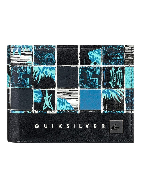 quiksilver, Freshness - Bi-Fold Wallet, BIJOU BLUE (bng0) 0 Freshness - Bi-Fold Wallet Blue EQYAA03561 Quiksilver