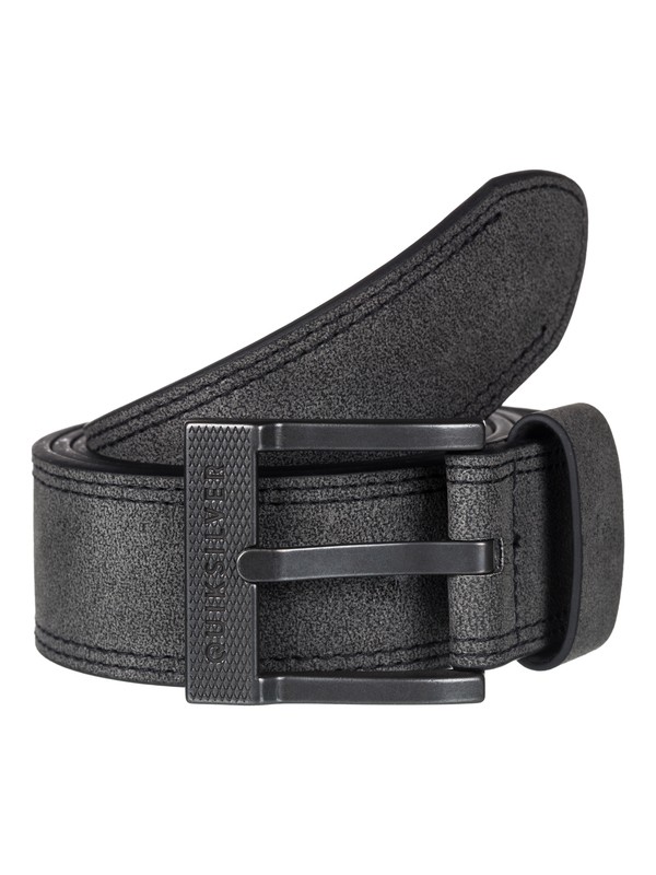 quiksilver, Stitchy Update - Imitatieleren riem, BLACK (kvj0) 0 Stitchy Update - Imitatieleren riem Black EQYAA03564 Quiksilver