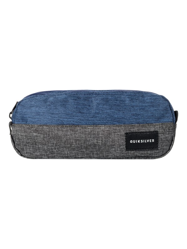 quiksilver, Tasmen - Pencil Case, MEDIEVAL BLUE (bte0) 0 Tasmen - Pencil Case Blue EQYAA03575 Quiksilver