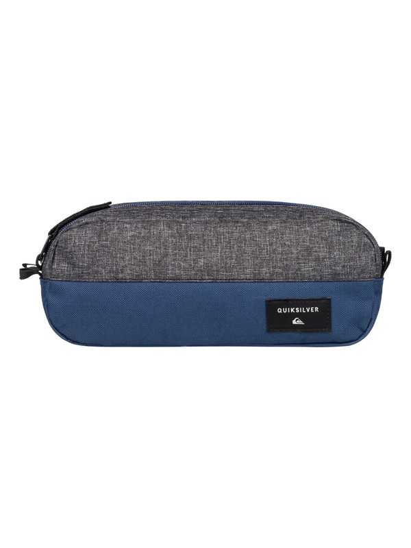 quiksilver, Tasmen - Federmäppchen, MEDIEVAL BLUE HEATHER (bteh) 0 Tasmen - Federmäppchen Blau EQYAA03575 Quiksilver