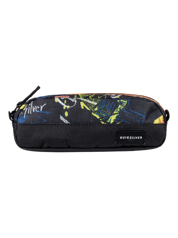 quiksilver, Tasmen - Federmäppchen, BLACK THUNDERBOLTS (kvj7) 0 Tasmen - Federmäppchen Schwarz EQYAA03575 Quiksilver