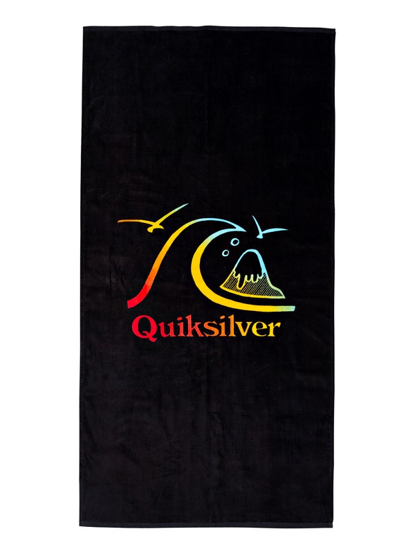 quiksilver, Freshness Beach Towel, DOBBY BLACK (kyh0) 0 Freshness Beach Towel Black EQYAA03602 Quiksilver