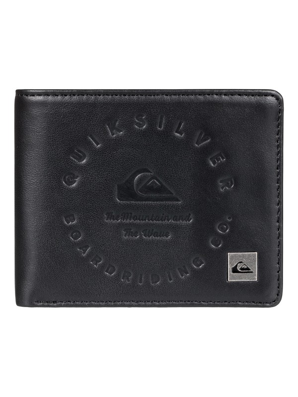 quiksilver, Men's Mack III Tri-Fold Wallet, BLACK (kvj0) 0 Men's Mack III Tri-Fold Wallet Black EQYAA03607 Quiksilver