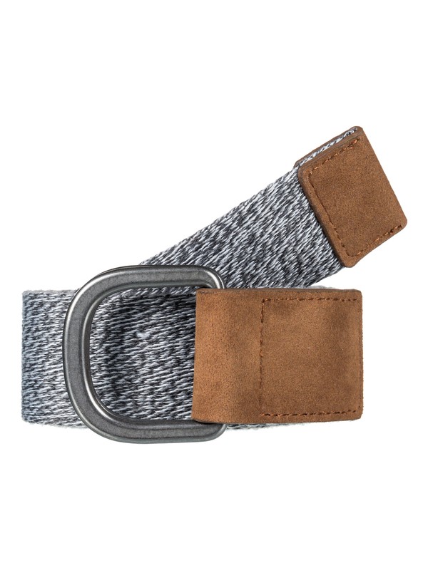 quiksilver, Bellring Webbing Belt, LIGHT GREY HEATHER (sgrh) 0 Bellring Webbing Belt EQYAA03609 Quiksilver