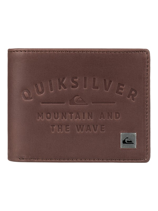 quiksilver, Mack IV - portefeuille à deux volets, DEMITASSE (ctk0) 0 Mack IV - portefeuille à deux volets Marron EQYAA03632 Quiksilver