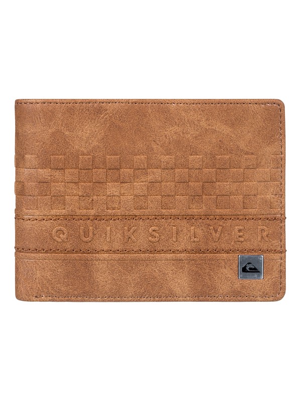 quiksilver, Everyday Stripe II - portefeuille à deux volets pour Homme, TOBACCO BROWN (cmk0) 0 Everyday Stripe II - portefeuille à deux volets pour Homme EQYAA03640 Quiksilver