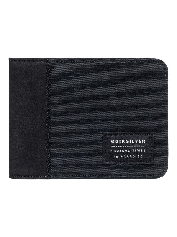quiksilver, Vintage Plus - zweifach faltbare Brieftasche für Männer, BLACK (kvj0) 0 Vintage Plus - zweifach faltbare Brieftasche für Männer Schwarz EQYAA03644 Quiksilver