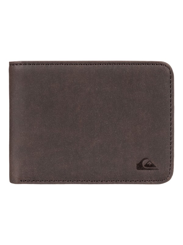 quiksilver, Vintage Bi-Fold Wallet, CHOCOLATE (ctk0) 0 Vintage Bi-Fold Wallet Brown EQYAA03649 Quiksilver