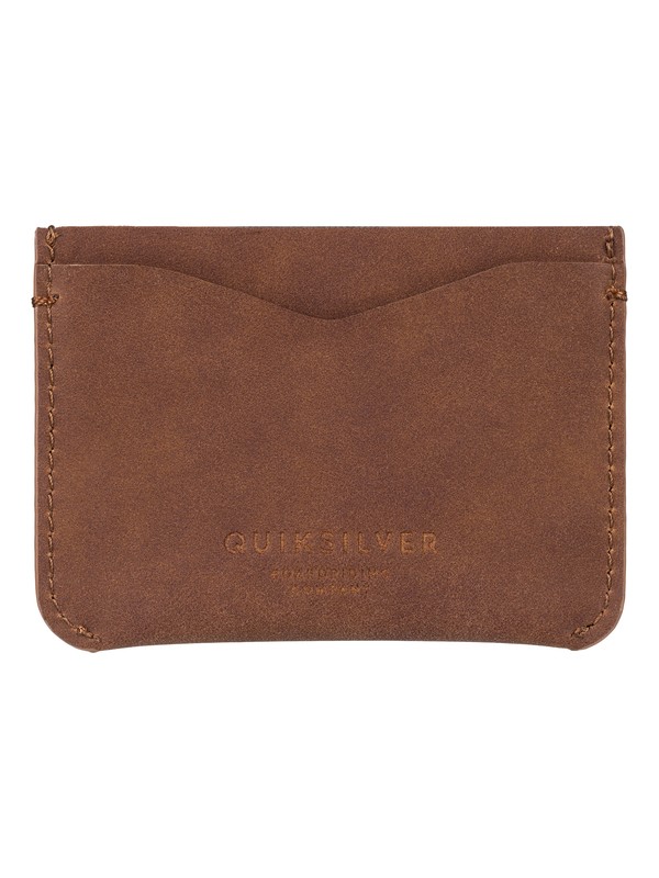 quiksilver, Quiksilver - Porte-cartes pour Homme, TAN LEATHER (cpy0) 0 Quiksilver - Porte-cartes pour Homme Marron EQYAA03650 Quiksilver