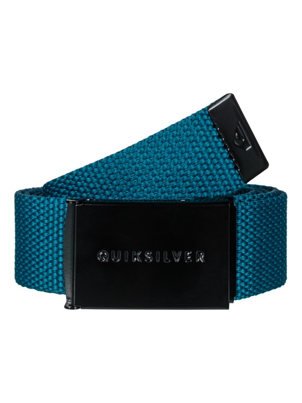 quiksilver, Principle - Ceinture sangle, REAL TEAL (bpr0) 0 Principle - Ceinture sangle Bleu EQYAA03662 Quiksilver
