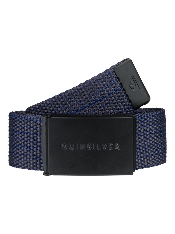 quiksilver, Principle Webbing Belt, BLUE NIGHTS HEATHER (bsth) 0 Principle Webbing Belt Blue EQYAA03662 Quiksilver