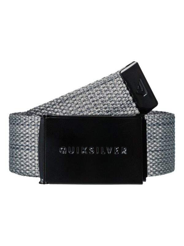 quiksilver, Principle Webbing Belt, MEDIUM GREY HEATHER (kpvh) 0 Principle Webbing Belt Black EQYAA03662 Quiksilver