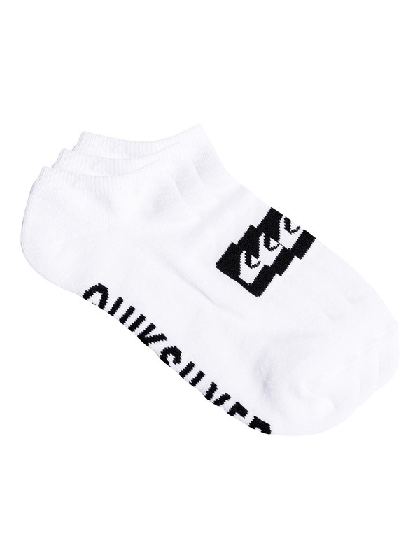 quiksilver, Quiksilver - Chaussettes courtes pour Homme, WHITE (wbb0) 0 Quiksilver - Chaussettes courtes pour Homme Blanc EQYAA03667 Quiksilver
