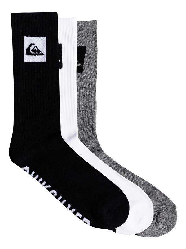 quiksilver, Quiksilver - Mi-chaussettes pour Homme, ASSORTED (ast) 0 Quiksilver - Mi-chaussettes pour Homme Multicouleurs EQYAA03669 Quiksilver