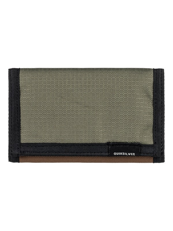 quiksilver, The Everydaily Plus II Tri-Fold Wallet, FATIGUE (cre0) 0 The Everydaily Plus II Tri-Fold Wallet EQYAA03674 Quiksilver