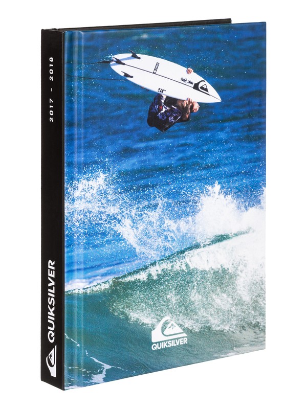 quiksilver, Quiksilver Diary 2017/2018 - Agenda, BLACK (kvj0) 0 Quiksilver Diary 2017/2018 - Agenda EQYAA03684 Quiksilver
