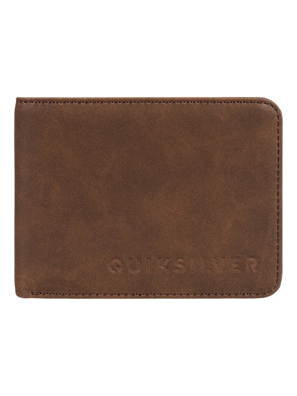 quiksilver, Slim Vintage Bi-Fold Wallet, COFFEE LIQUEUR (cqv0) 0 Slim Vintage Bi-Fold Wallet EQYAA03686 Quiksilver