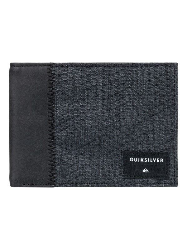 quiksilver, Freshness Plus 4 Bi-Fold Wallet, BLACK (kvj0) 0 Freshness Plus 4 Bi-Fold Wallet EQYAA03688 Quiksilver