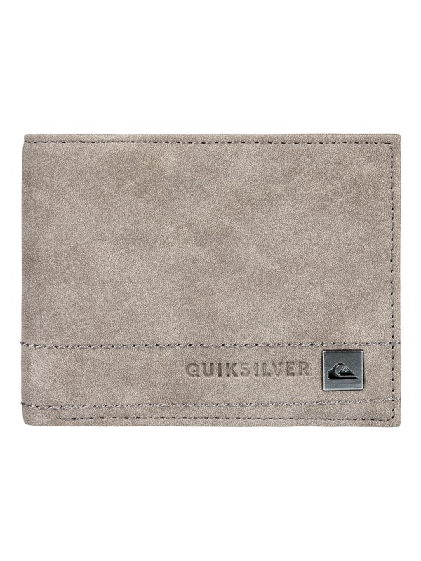 quiksilver, Stitchy Bi-Fold Wallet, TURKISH COFFEE (ksn0) 0 Stitchy Bi-Fold Wallet Black EQYAA03690 Quiksilver
