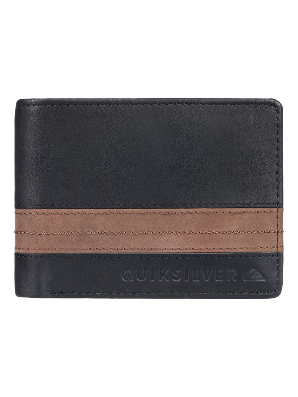 quiksilver, Hombres Cartera Doble Pliegue New Classical Plus, BLACK (kvj0) 0 Hombres Cartera Doble Pliegue New Classical Plus Negro EQYAA03702 Quiksilver