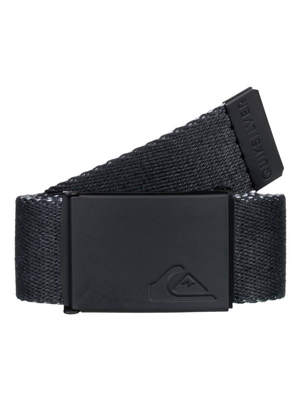 quiksilver, Men's The Jam Reversible Webbing Belt, BLACK (kvj2) 0 Men's The Jam Reversible Webbing Belt Black EQYAA03704 Quiksilver