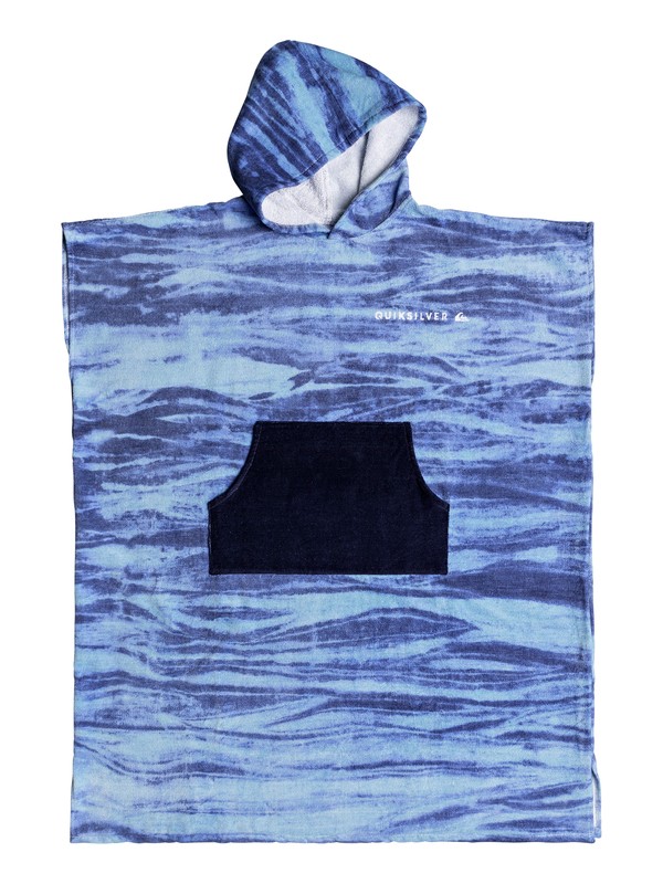 quiksilver, Hombres Toalla con Capucha Hoody, SKY BLUE (bgc0) 0 Hombres Toalla con Capucha Hoody Azul EQYAA03712 Quiksilver