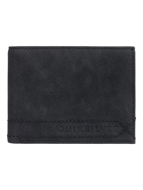 quiksilver, Cartera Doble Stitchy, BLACK (kvj0) 0 Cartera Doble Stitchy Negro EQYAA03715 Quiksilver