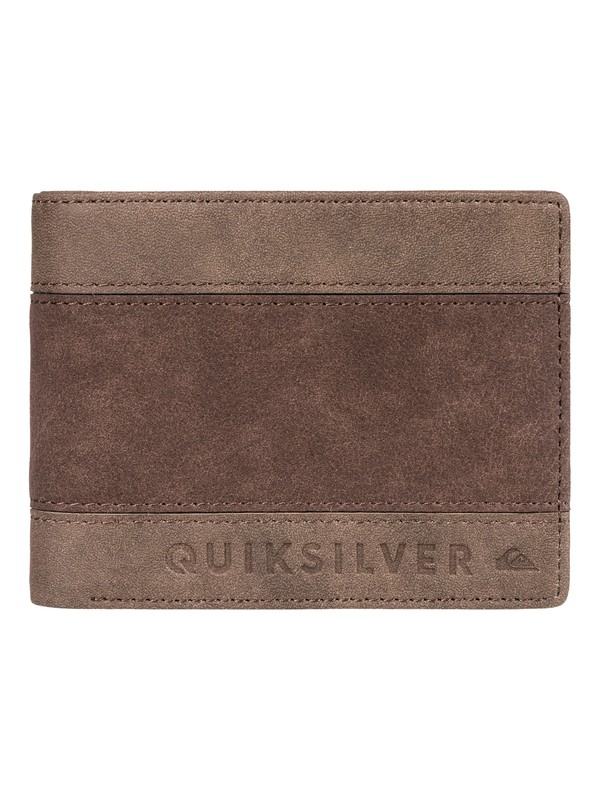 quiksilver, Cartera Doble Supply, CHOCOLATE (brn) 0 Cartera Doble Supply Marrón EQYAA03725 Quiksilver