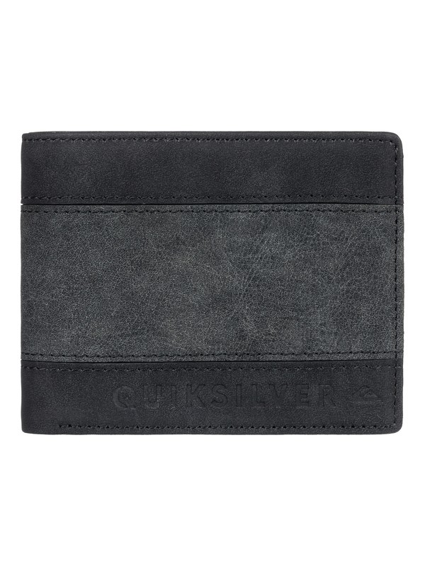 quiksilver, Cartera Doble Supply, BLACK (kvj0) 0 Cartera Doble Supply Negro EQYAA03725 Quiksilver