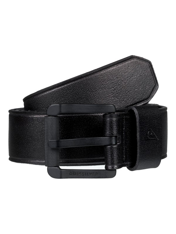 quiksilver, The Everydaily Leather Belt, BLACK (kvj0) 0 The Everydaily Leather Belt Black EQYAA03737 Quiksilver
