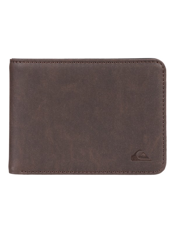 quiksilver, Slim Vintage Bi-Fold Wallet, CHOCOLATE (brn) 0 Slim Vintage Bi-Fold Wallet Brown EQYAA03786 Quiksilver
