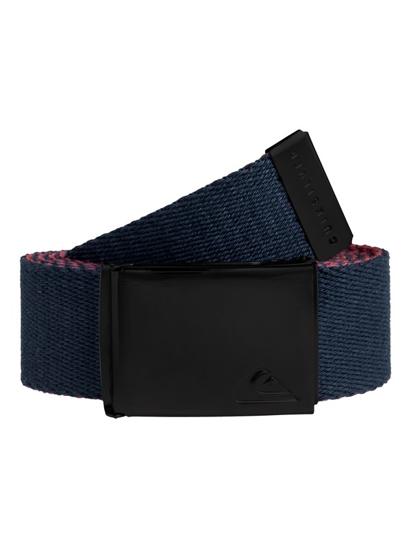 quiksilver, The Jam Reversible Webbing Belt, NAVY BLAZER (byj0) 0 The Jam Reversible Webbing Belt Blue EQYAA03791 Quiksilver