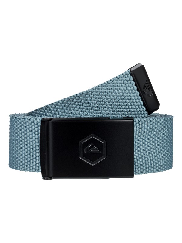 quiksilver, Principle Webbing Belt, BLUE NIGHTS HEATHER (bsth) 0 Principle Webbing Belt Blue EQYAA03792 Quiksilver