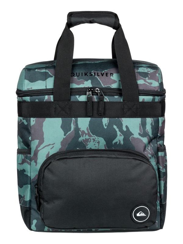 quiksilver, Men's Pactor 25L Medium Insulated Cooler Backpack, DARK FOREST (bpg0) 0 Men's Pactor 25L Medium Insulated Cooler Backpack Blue EQYBA03087 Quiksilver