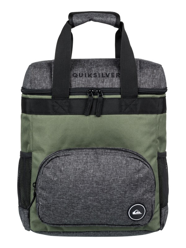 quiksilver, Pactor 25L Medium Cooler Backpack, THYME (cqy0) 0 Pactor 25L Medium Cooler Backpack Brown EQYBA03087 Quiksilver