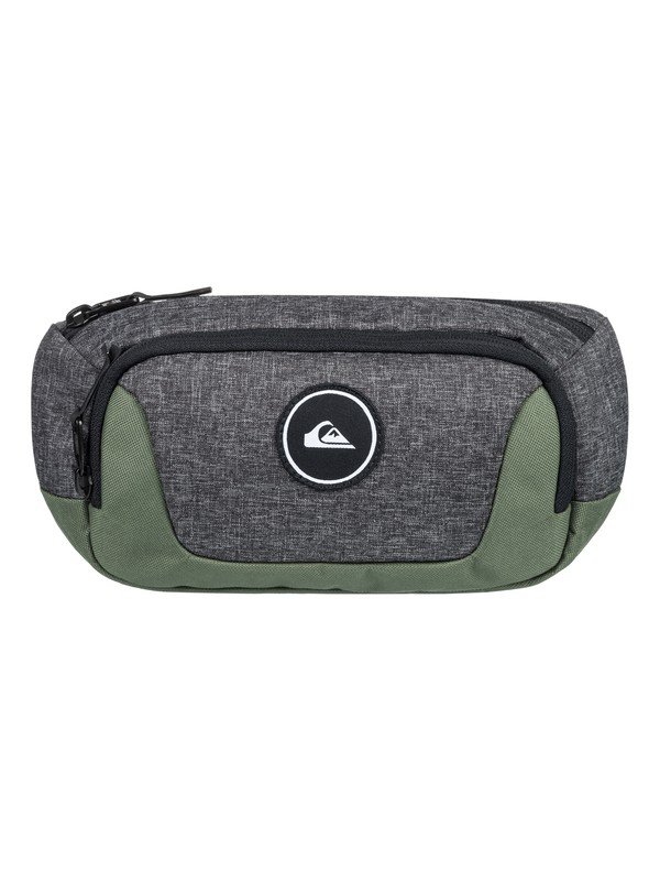 quiksilver, Jungler 1.5L Fanny Pack, THYME (cqy0) 0 Jungler 1.5L Fanny Pack Brown EQYBA03095 Quiksilver