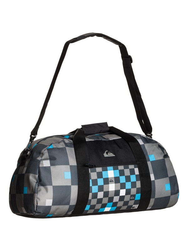 quiksilver, Medium Duffle Duffle Bag, CHECKS YARDAGE BIG SIZE GUNSMO (krp6) 0 Medium Duffle Duffle Bag EQYBL00016 Quiksilver
