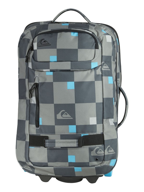 quiksilver, Circuit Luggage, CHECKS YARDAGE BIG SIZE GUNSMO (krp6) 0 Circuit Luggage EQYBL00035 Quiksilver