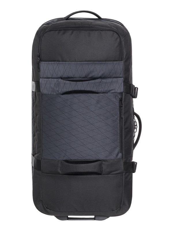 quiksilver, Большой чемодан на колесах New Reach 100L, BLACK (blk) 0 Большой чемодан на колесах New Reach 100L Черный EQYBL03139 Quiksilver