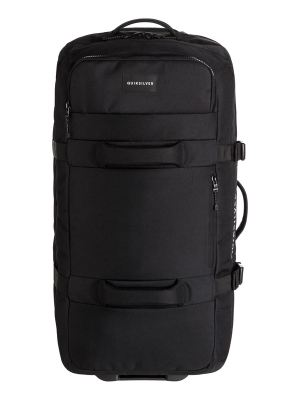 quiksilver, New Reach 100L Extra-Large Wheeled Suitcase, BLACK (kvj0) 0 New Reach 100L Extra-Large Wheeled Suitcase Black EQYBL03139 Quiksilver