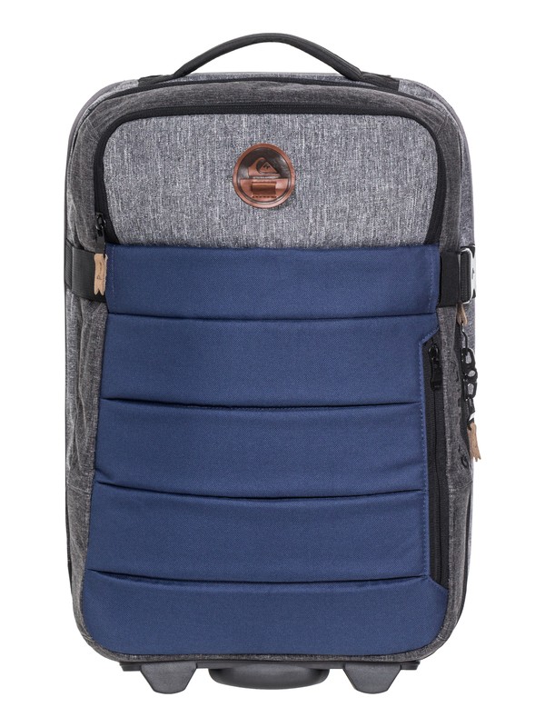 quiksilver, New Horizon 32L Wheeled Cabin Luggage, MEDIEVAL BLUE HEATHER (bteh) 0 New Horizon 32L Wheeled Cabin Luggage Blue EQYBL03140 Quiksilver